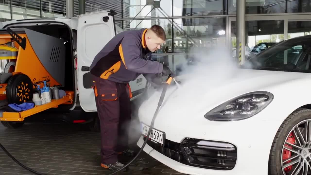 Use Steam Cleaner to Clean a Car